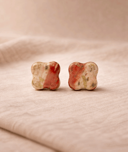 warm_rustic_clay_earrings_aresia_rustic_grace_polymer_clay_earrings