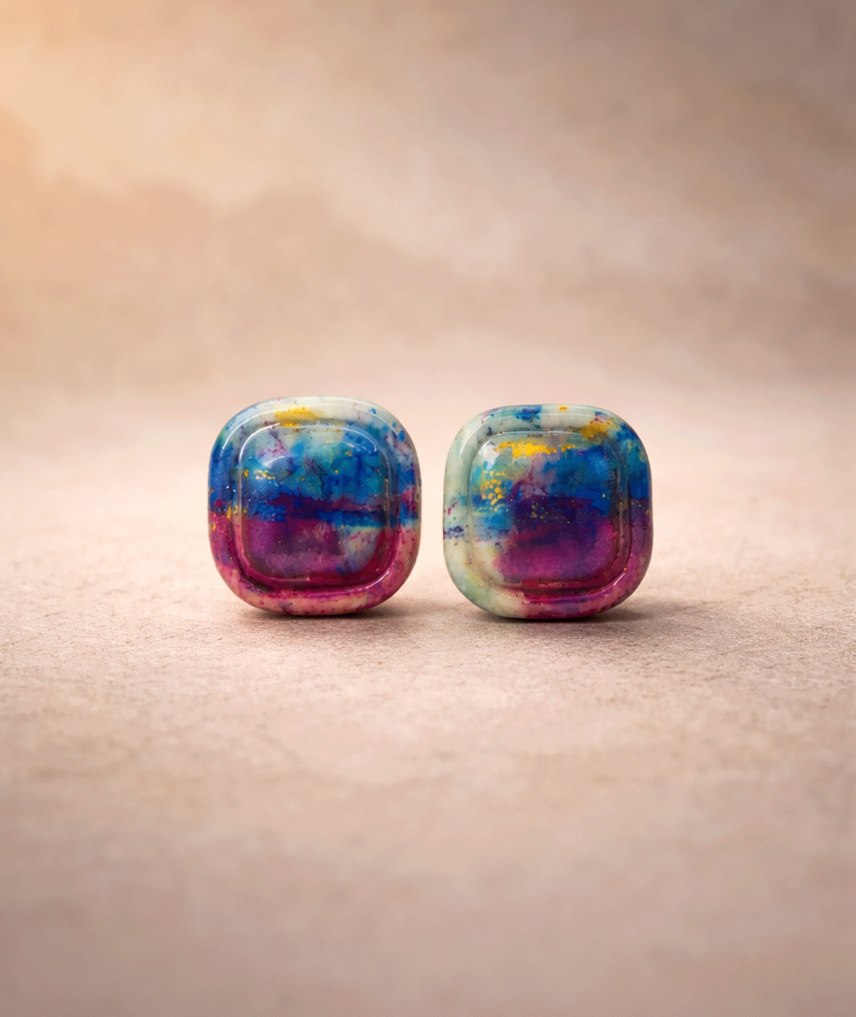 avelia-polymer-clay-earrings-pure-form-collection-suzy-decor-04 rustic_rainbow_clay_studs_avelia_rustic_grace_handmade_earrings