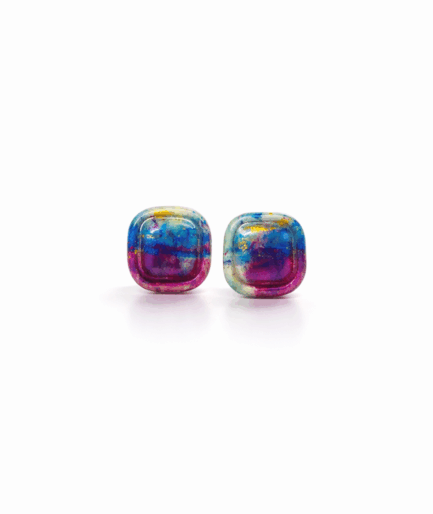 rustic_rainbow_clay_studs_avelia_rustic_grace_handmade_earrings