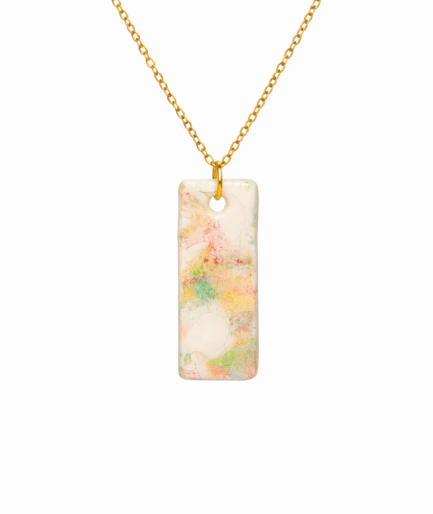 laveira_rustic_grace_pastel_rectangle_clay_necklace