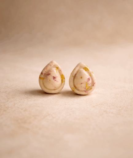 soft_rustic_sunset_drops_luz_de_ocaso_rustic_grace_polymer_clay_earrings