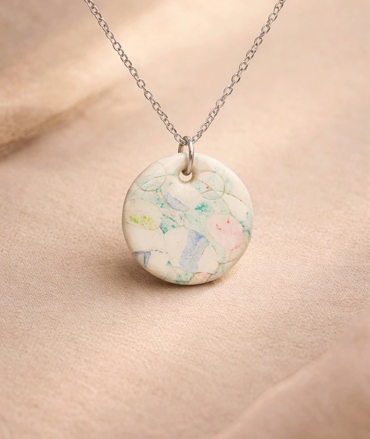 serina-polymer-clay-necklace-rustic-grace-collection-suzy-decor-03 serina_rustic_grace_pastel_round_clay_necklace